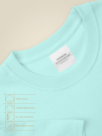 Classic Mint Green Crew Neck T-Shirt – Unisex