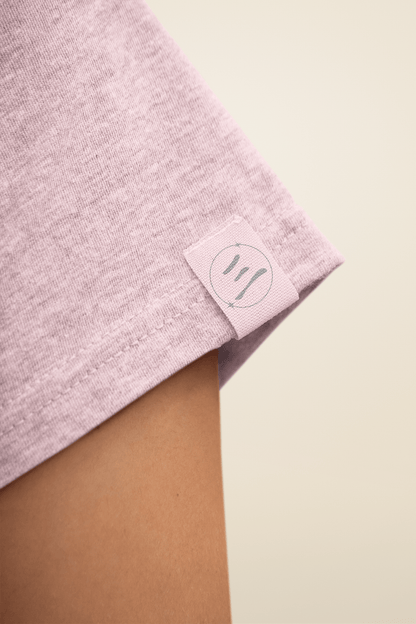 Classic Baby Pink Crew Neck T-Shirt – Unisex