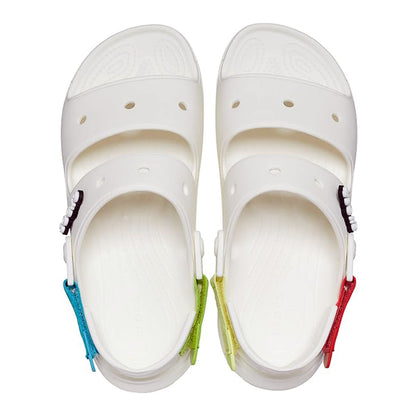 crocs Classic All-Terrain Sandal - White Clogs All Terrain Clogs Crocs Footwear lightweight lightweight shoes Unisex