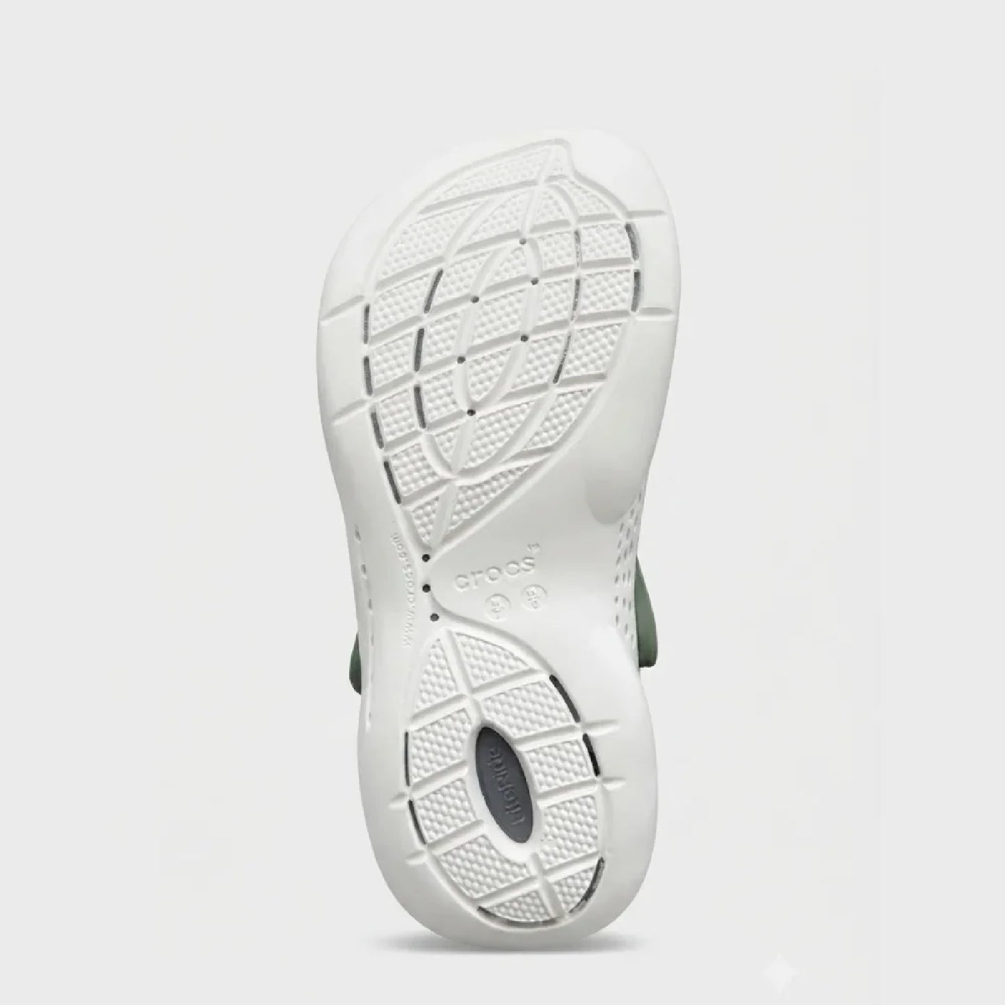 Unisex Literide 360 Clog - Olive Green Grey White Sole