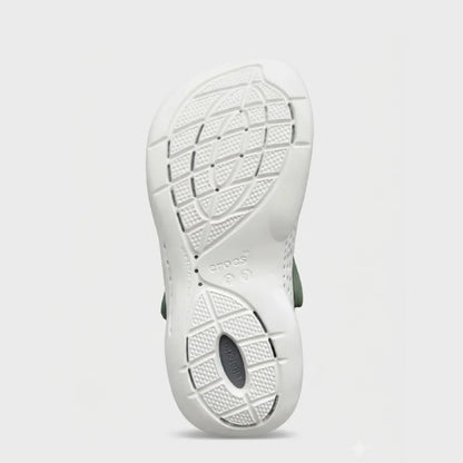 Unisex Literide 360 Clog - Olive Green Grey White Sole