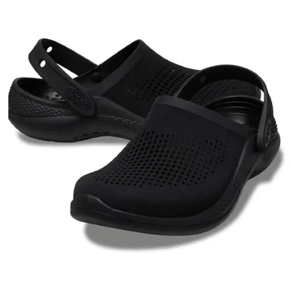 crocs Literide 360 Black Unisex Clogs Clogs 360 beach shoes beachwear breathable shoes casual footwear casual shoes Casual Wear Clogs comfortable clogs comfortable sandals comfortable shoes Crocs crocs lite ride 360 Croslite foam everyday shoes foam clogs Footwear gardening shoes gym shoes lightweight lightweight shoes LiteRide LiteRide 360 loungewear men's crocs mens shoes pool shoes slip-on clogs slip-on shoes travel shoes Unisex unisex shoes water shoes water-resistant shoes women's crocs womens shoes