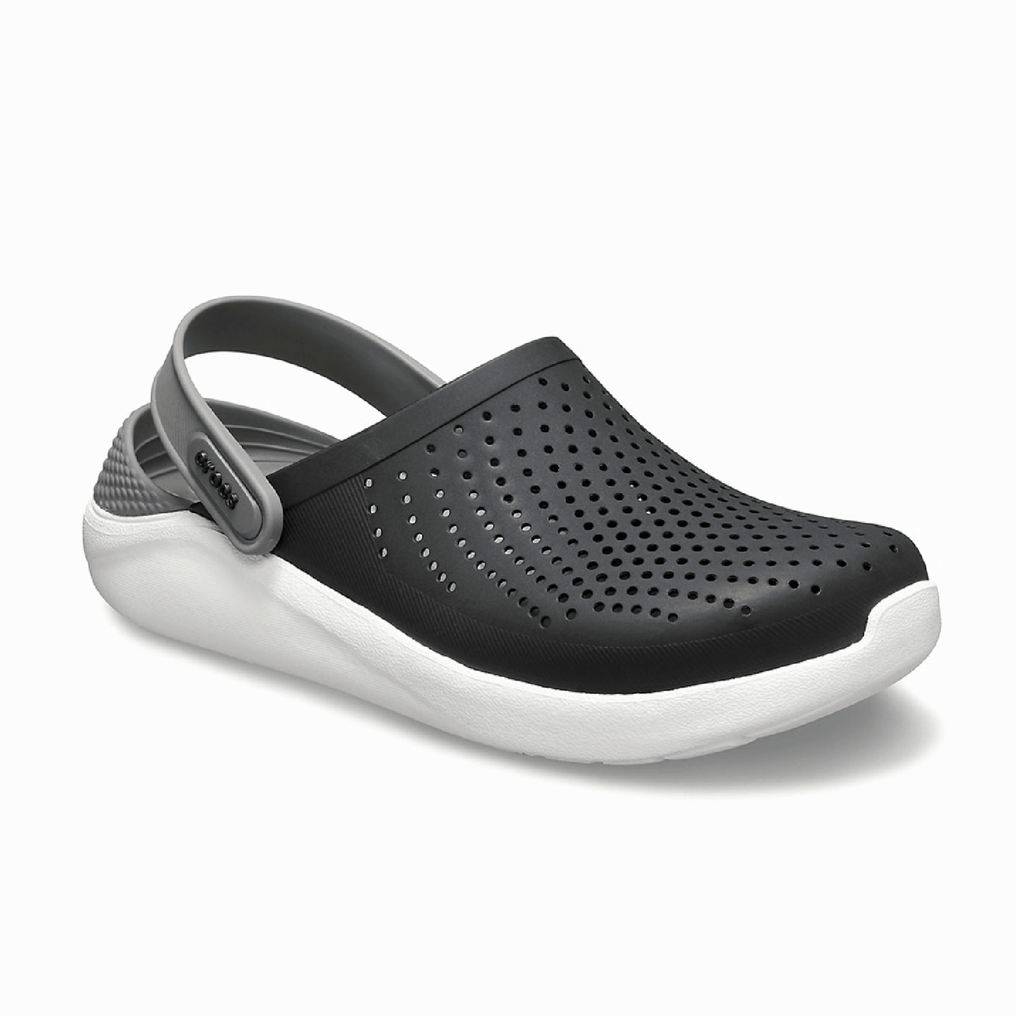 Literide 360 Unisex Clog Sandal Black-Grey White Sole