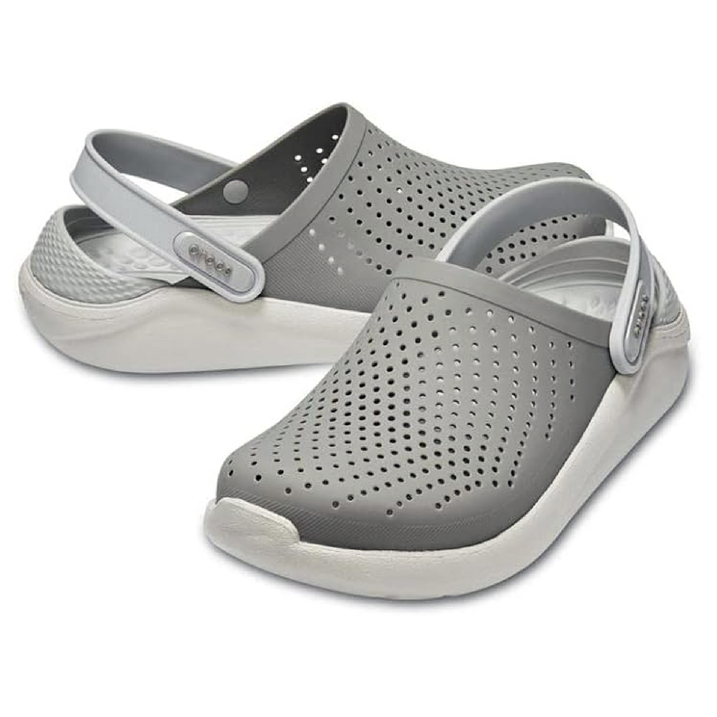 Literide 360 Unisex Clog Sandal Grey-Slate White Sole