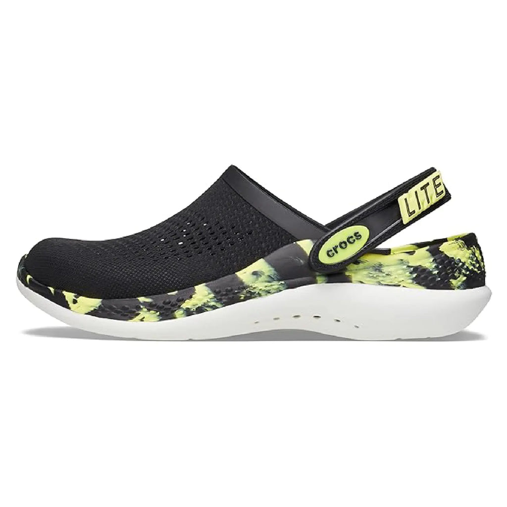LiteRide 360 Marbled Clog - Black Neon Yellow