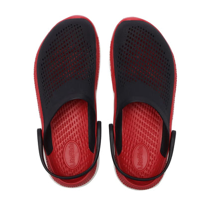 Unisex Literide 360 Clogs - Black Red White Sole