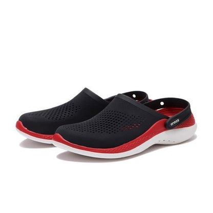 Unisex Literide 360 Clogs - Black Red White Sole