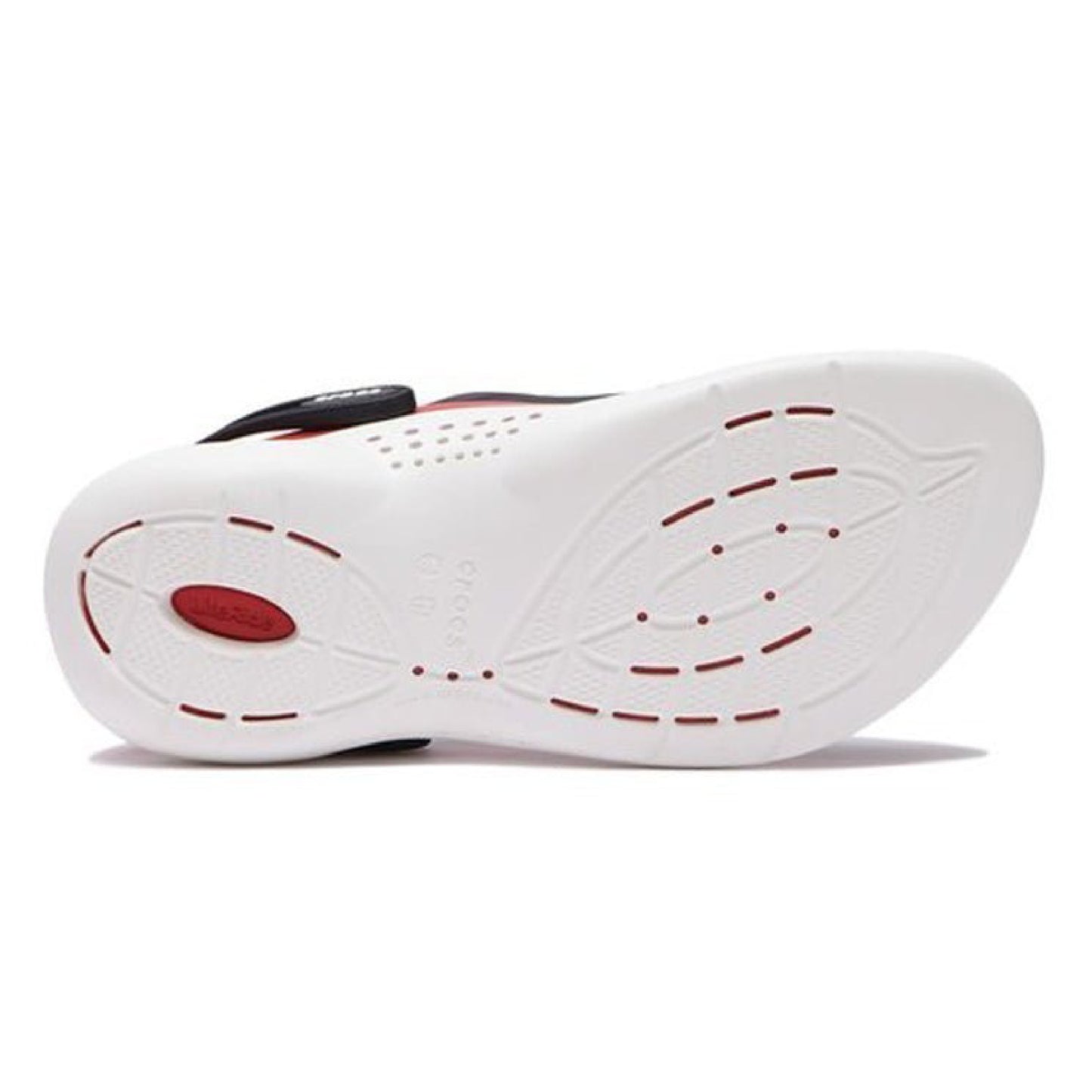 Unisex Literide 360 Clogs - Black Red White Sole