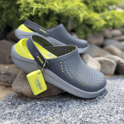 Crocs literide grey clog sandals cheap