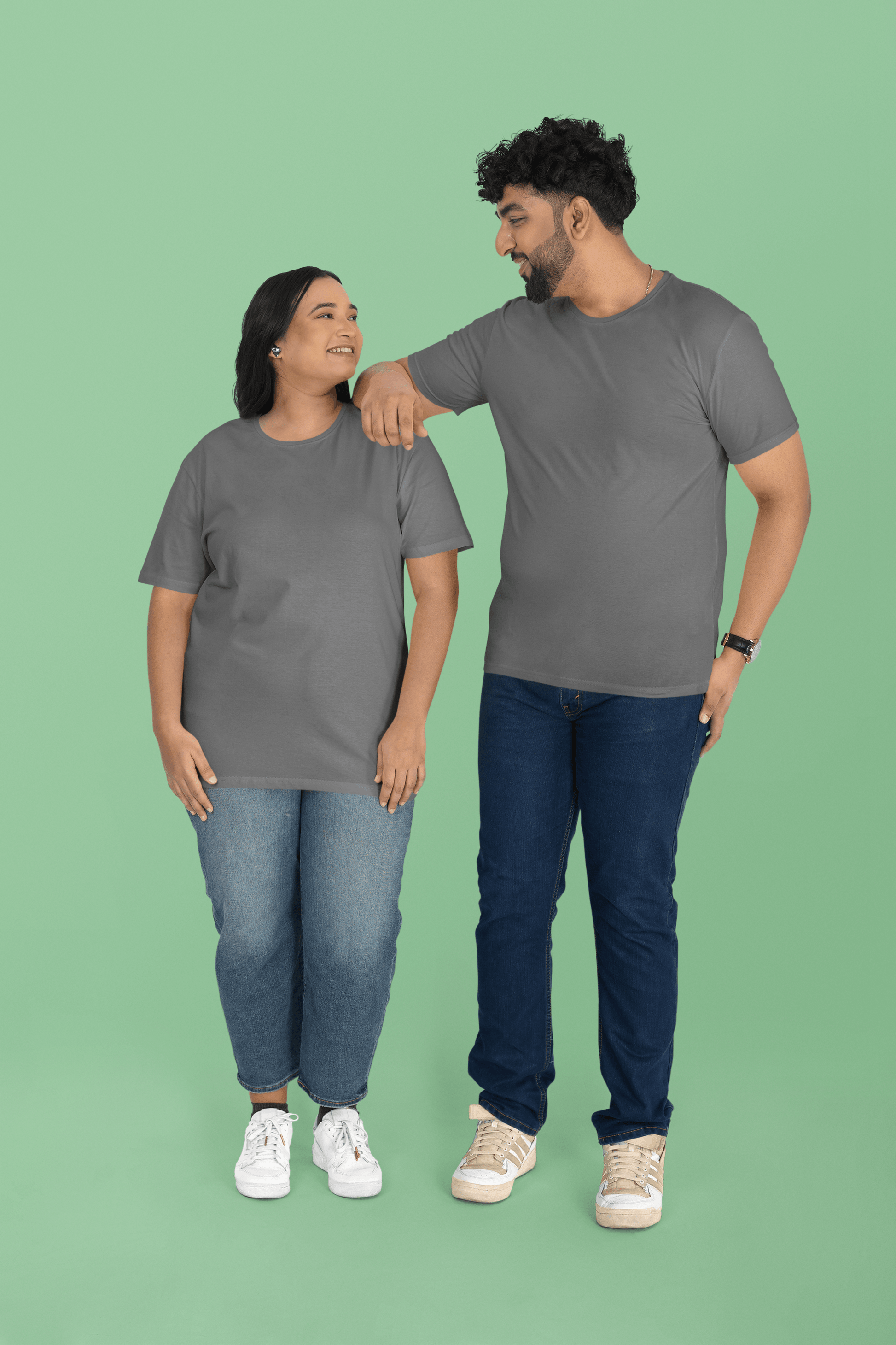 Entimessi - Unisex Plus Size T-Shirt - Ultra-Soft Cotton, Bio-Washed (White) - Plus Size T-shirts - Casual Wear, Cotton, Large Size, Plus Size, plus size t-shirts, Rapi-T-shirts, Round Neck, Short Sleeves, Solid Color T-shirts, T-shirts, Top, Unisex - {{ shop.shopifyCountryName }}