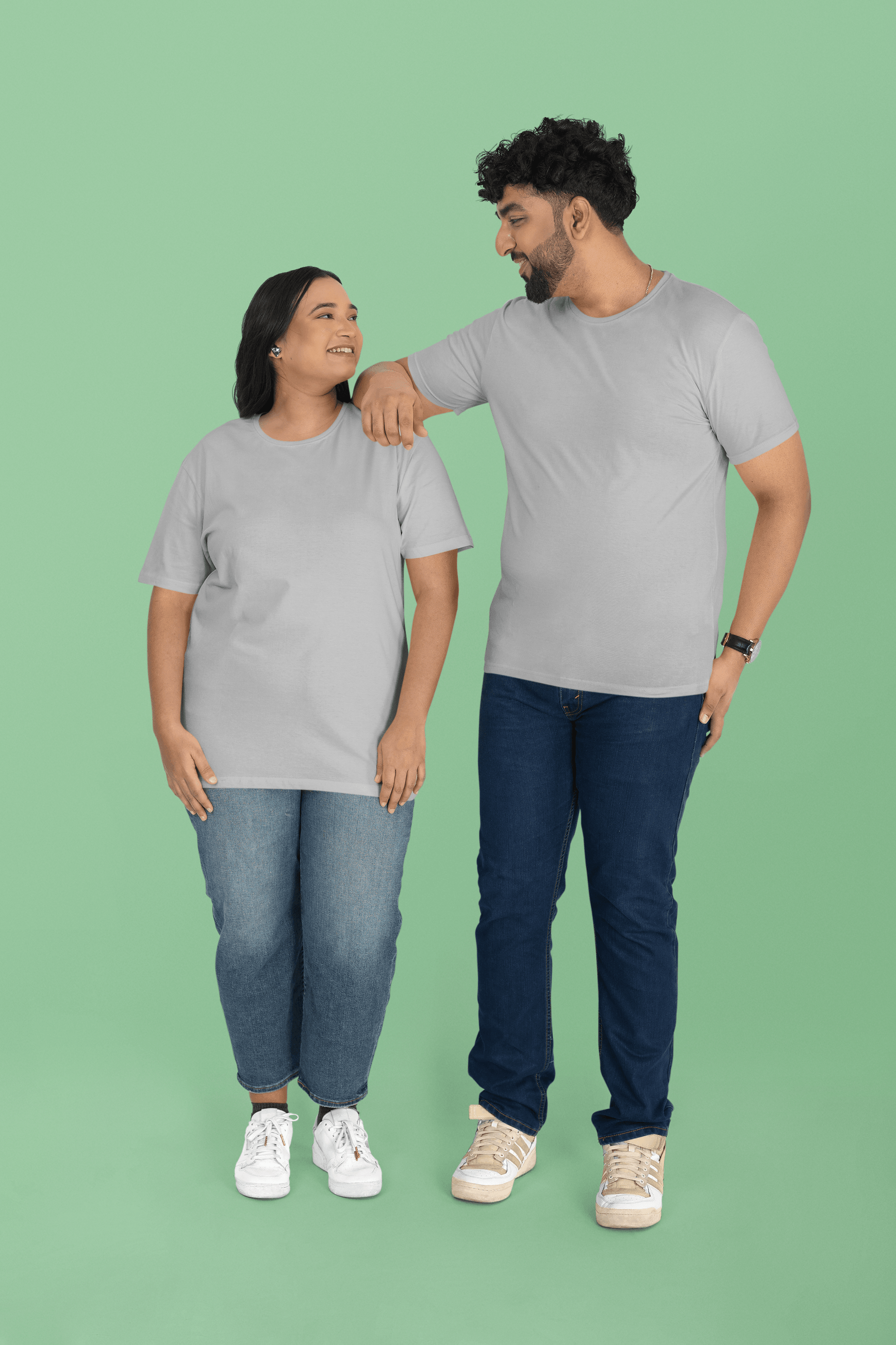 Entimessi - Unisex Plus Size T-Shirt - Ultra-Soft Cotton, Bio-Washed (White) - Plus Size T-shirts - Casual Wear, Cotton, Large Size, Plus Size, plus size t-shirts, Rapi-T-shirts, Round Neck, Short Sleeves, Solid Color T-shirts, T-shirts, Top, Unisex - {{ shop.shopifyCountryName }}