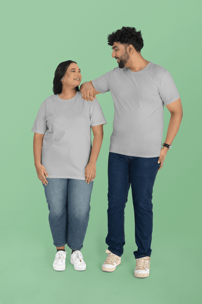 Entimessi - Unisex Plus Size T-Shirt - Ultra-Soft Cotton, Bio-Washed (White) - Plus Size T-shirts - Casual Wear, Cotton, Large Size, Plus Size, plus size t-shirts, Rapi-T-shirts, Round Neck, Short Sleeves, Solid Color T-shirts, T-shirts, Top, Unisex - {{ shop.shopifyCountryName }}