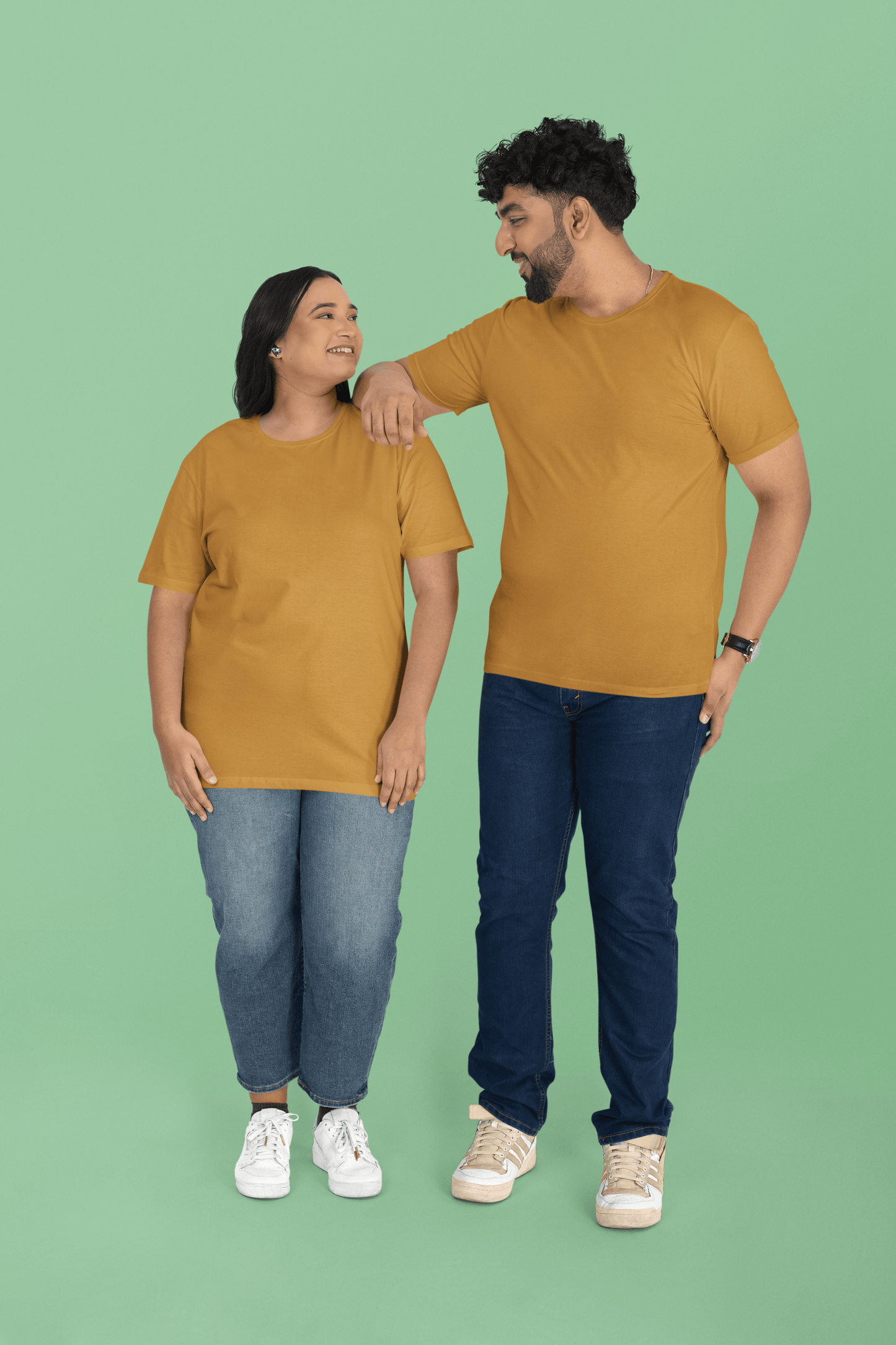 Entimessi - Unisex Plus Size T-Shirt - Ultra-Soft Cotton, Bio-Washed (Yellow) - Plus Size T-shirts - Casual Wear, Cotton, Large Size, Plus Size, plus size t-shirts, Rapi-T-shirts, Round Neck, Short Sleeves, Solid Color T-shirts, T-shirts, Top, Unisex - {{ shop.shopifyCountryName }}