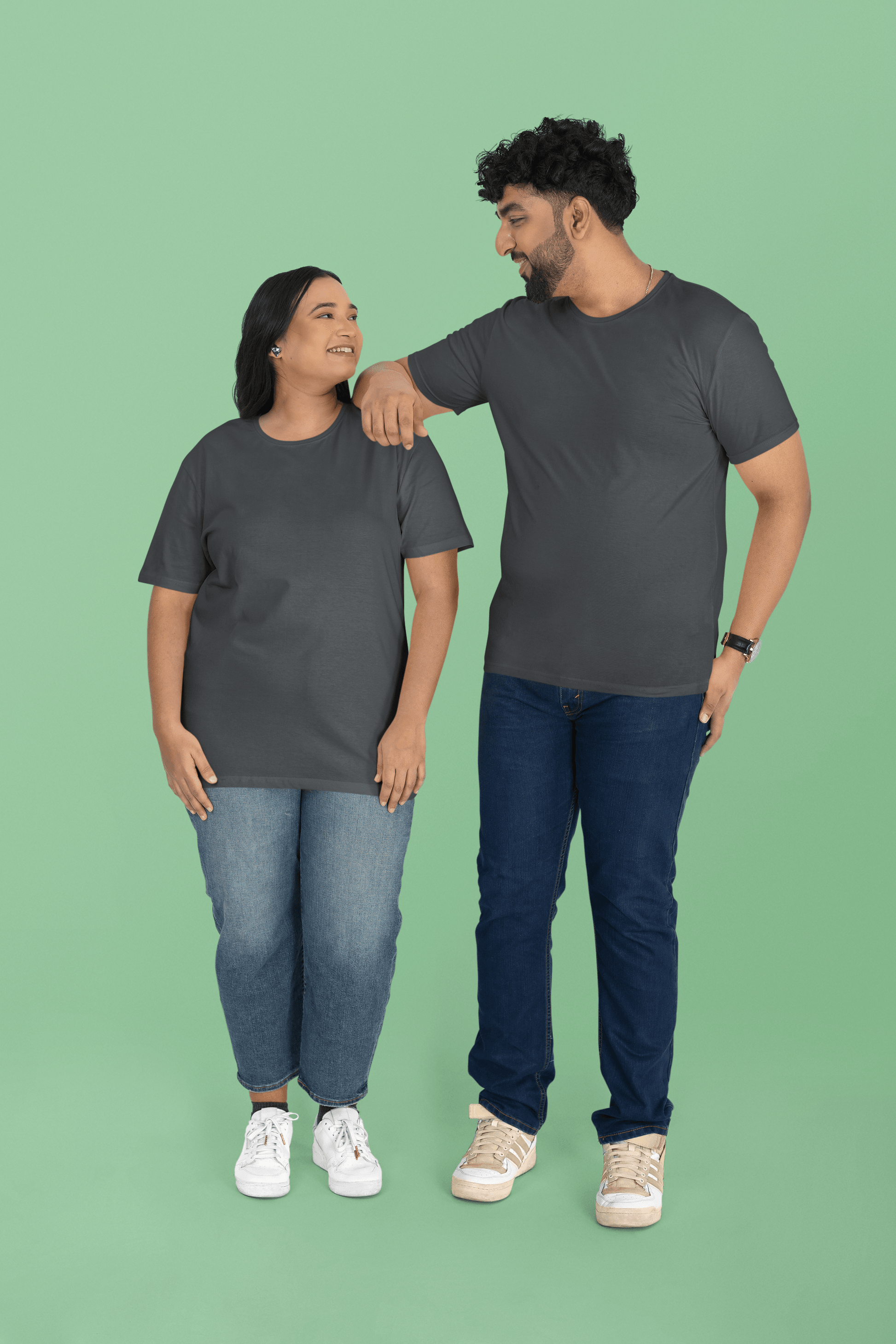 Entimessi - Unisex Plus Size T-Shirt - Ultra-Soft Cotton, Bio-Washed (White) - Plus Size T-shirts - Casual Wear, Cotton, Large Size, Plus Size, plus size t-shirts, Rapi-T-shirts, Round Neck, Short Sleeves, Solid Color T-shirts, T-shirts, Top, Unisex - {{ shop.shopifyCountryName }}