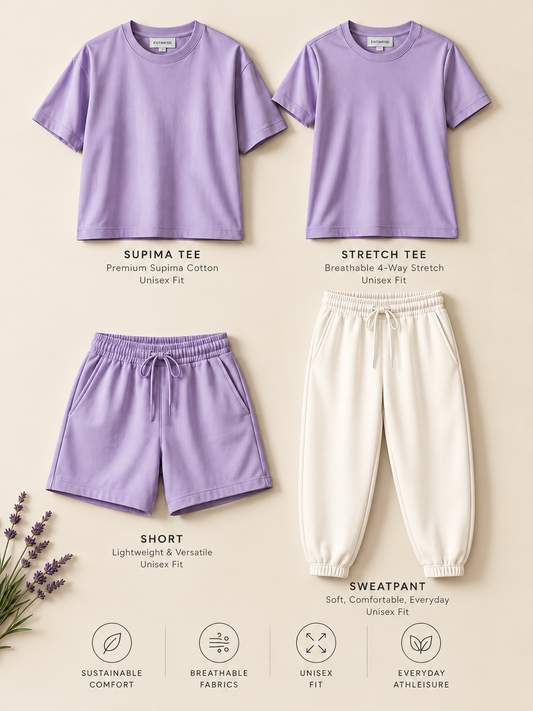 Tonal Lavender 4-Piece Outfit Kit
