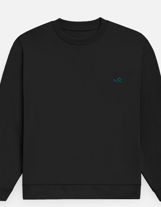 Unisex sweatshirt in soft cotton fleece, regular fit