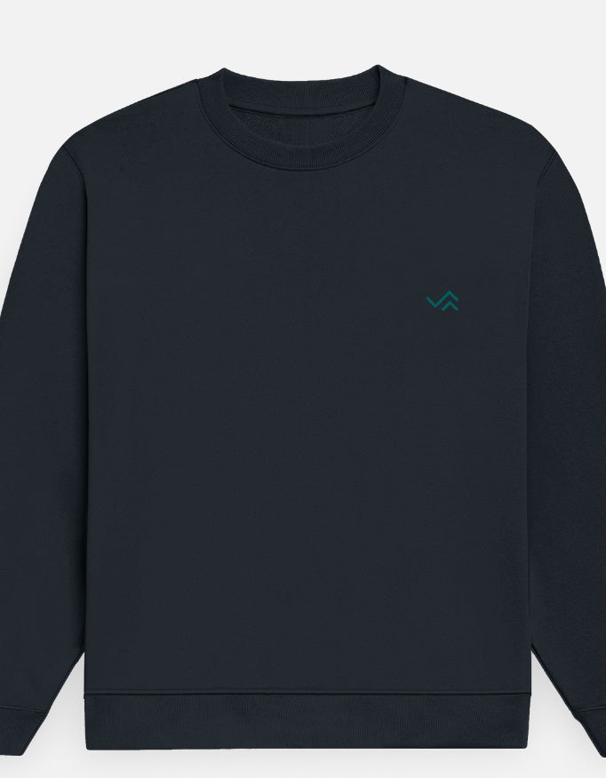Unisex sweatshirt in soft cotton fleece, regular fit