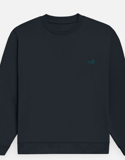 Unisex sweatshirt in soft cotton fleece, regular fit
