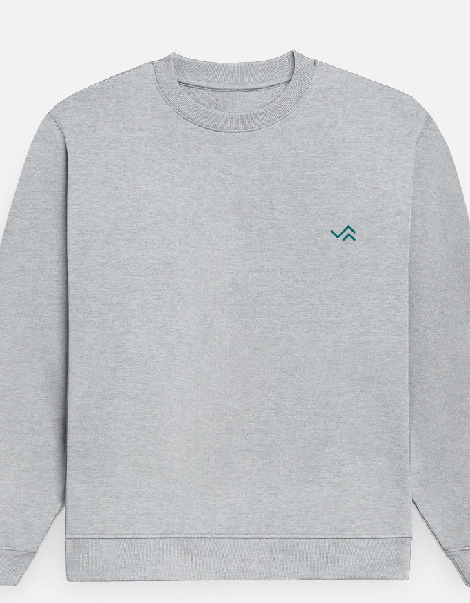 Unisex sweatshirt in soft cotton fleece, regular fit