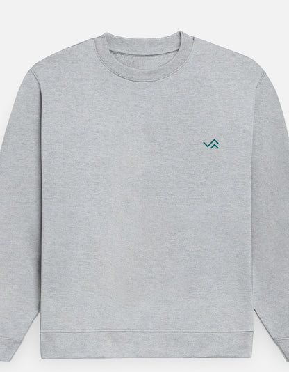 Unisex sweatshirt in soft cotton fleece, regular fit