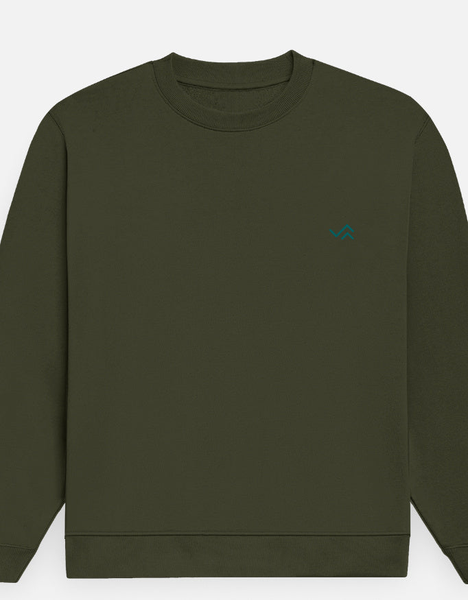 Unisex sweatshirt in soft cotton fleece, regular fit
