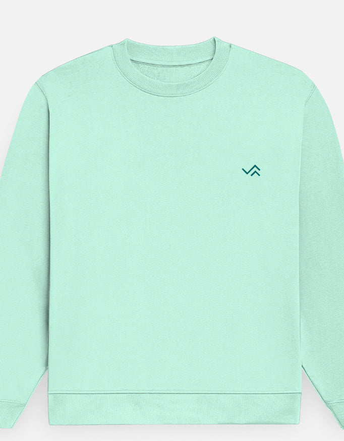 Unisex sweatshirt in soft cotton fleece, regular fit