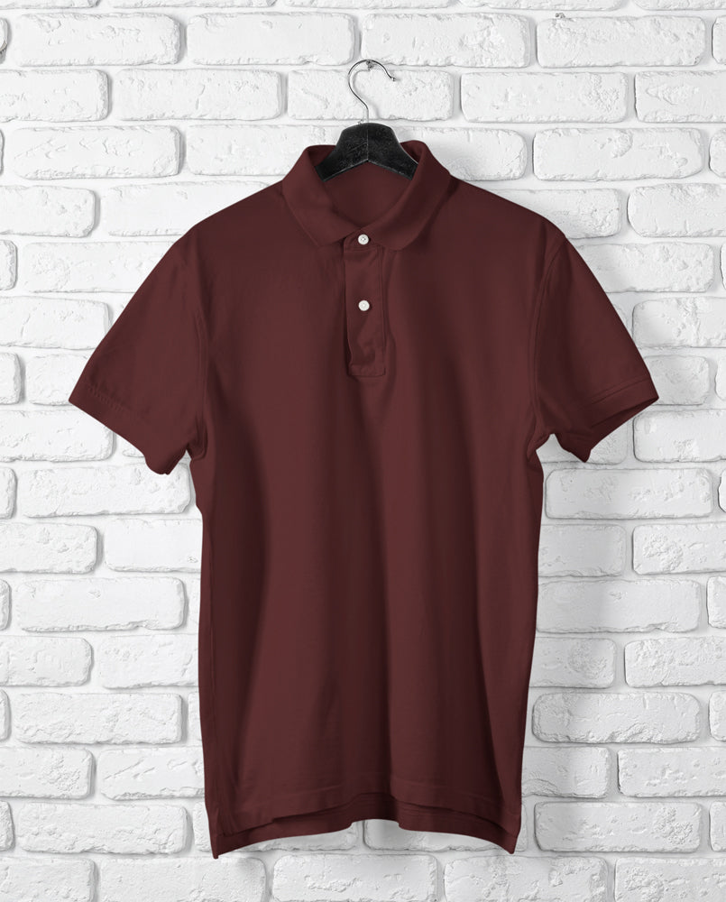 Pick Any 3 - Unisex Cotton Polo Neck  T-Shirts - Combo Pack