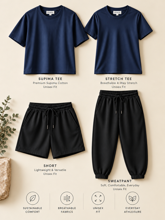 Navy & Black 4-Piece Outfit Kit