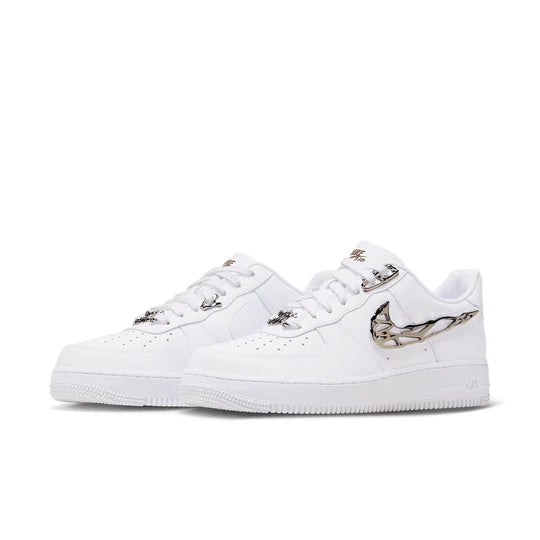 Nike Air Force 1 '07 Metal Sneakers Air Force 1 Footwear Gold Nike Running Shoes Sneakers