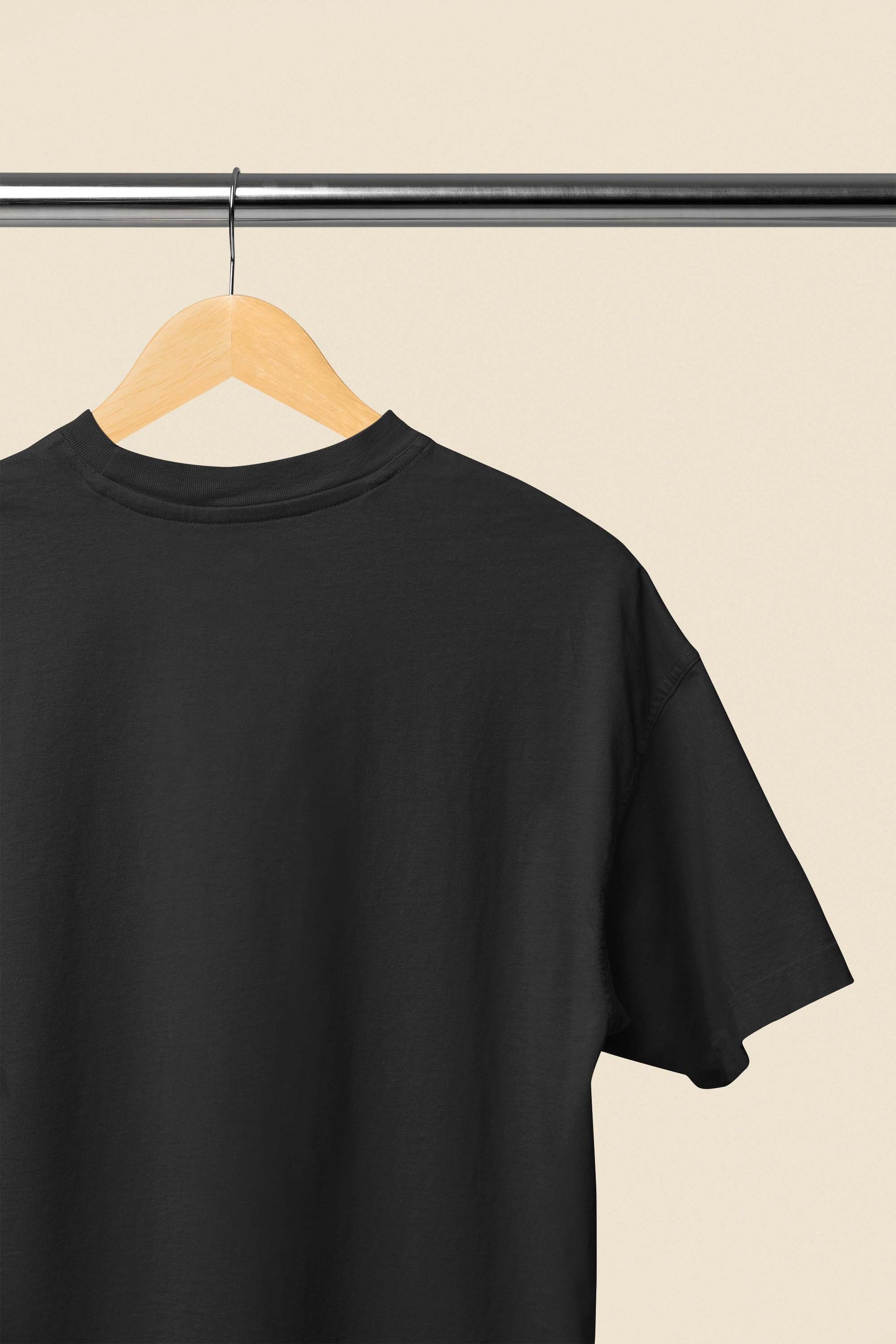 Unisex Oversized Classic Black T-Shirt