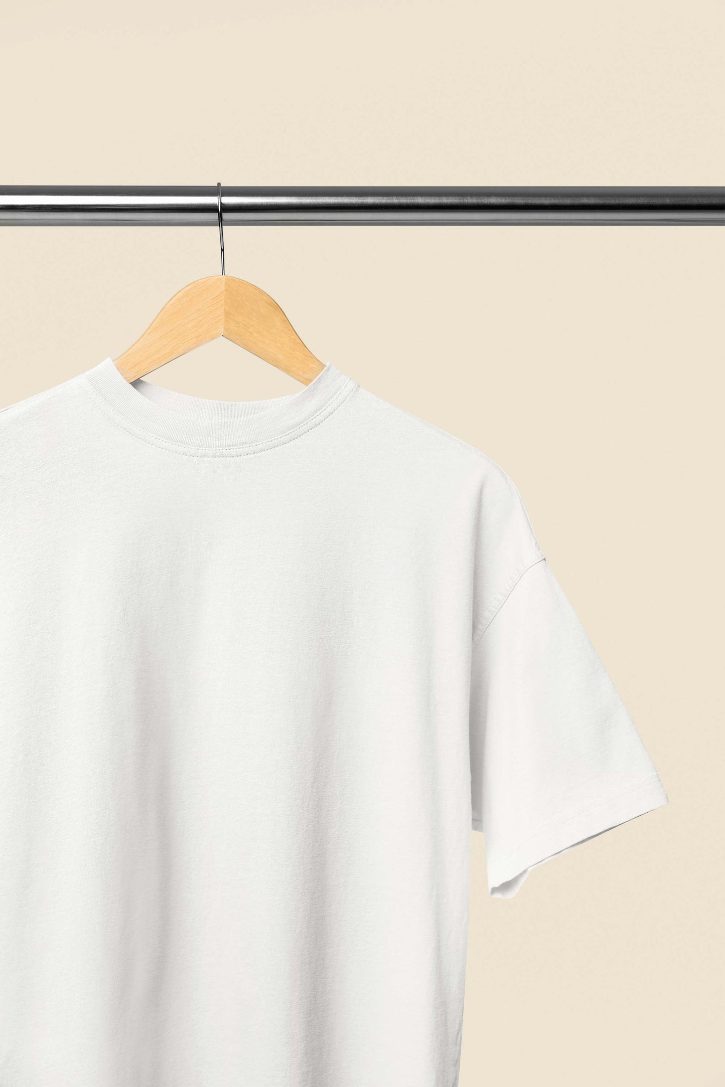 Unisex Oversized Classic Off-White T-Shirt