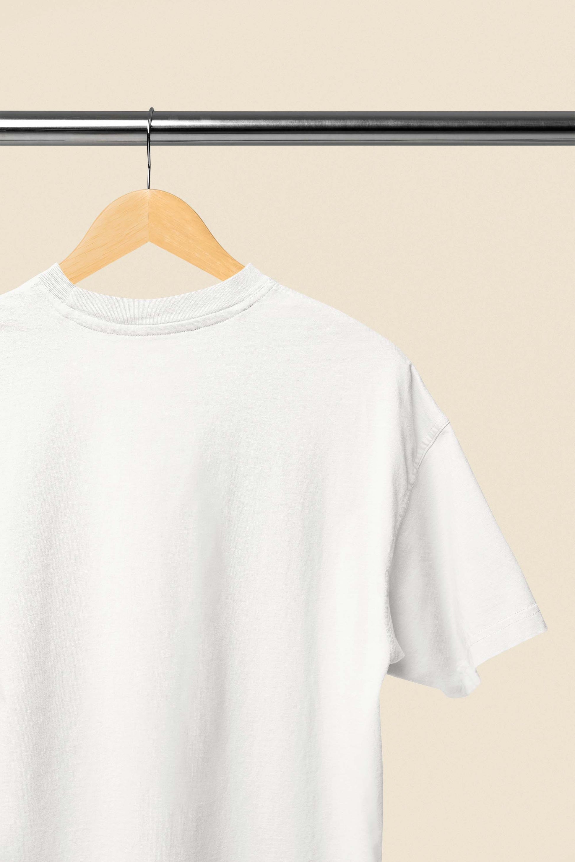 Unisex Oversized Classic Off-White T-Shirt
