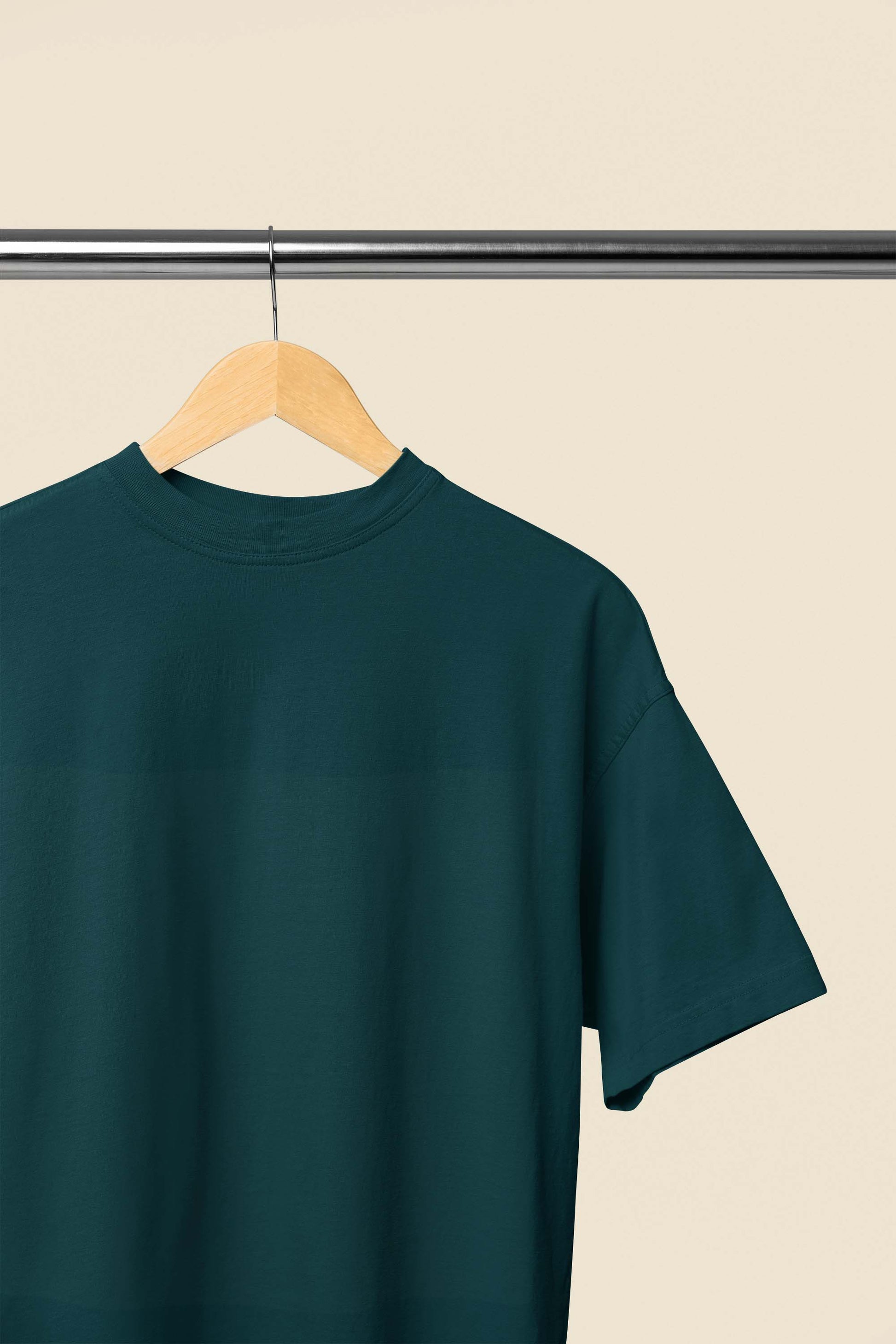Unisex Oversized Classic Petrol Blue T-Shirt