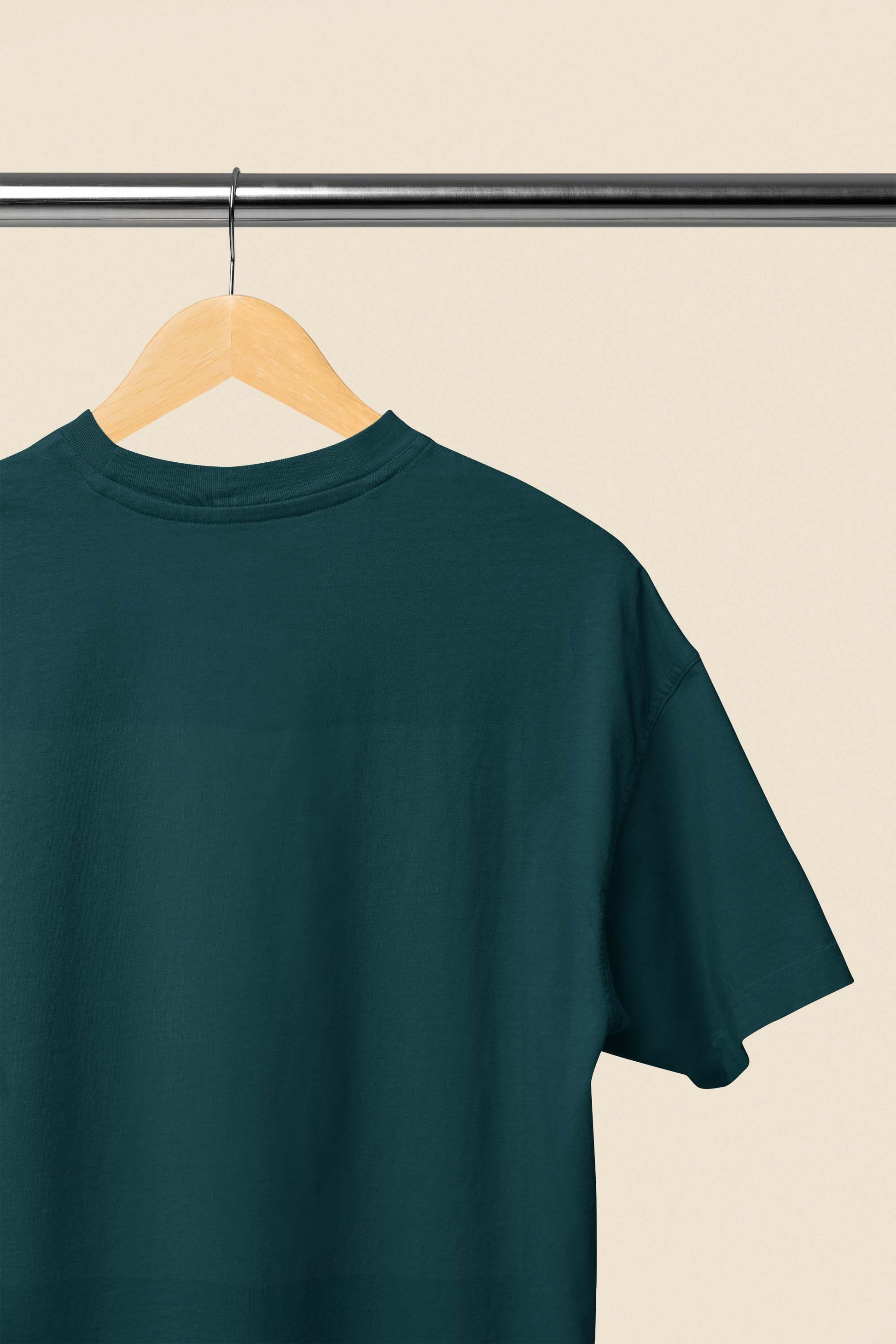 Unisex Oversized Classic Petrol Blue T-Shirt