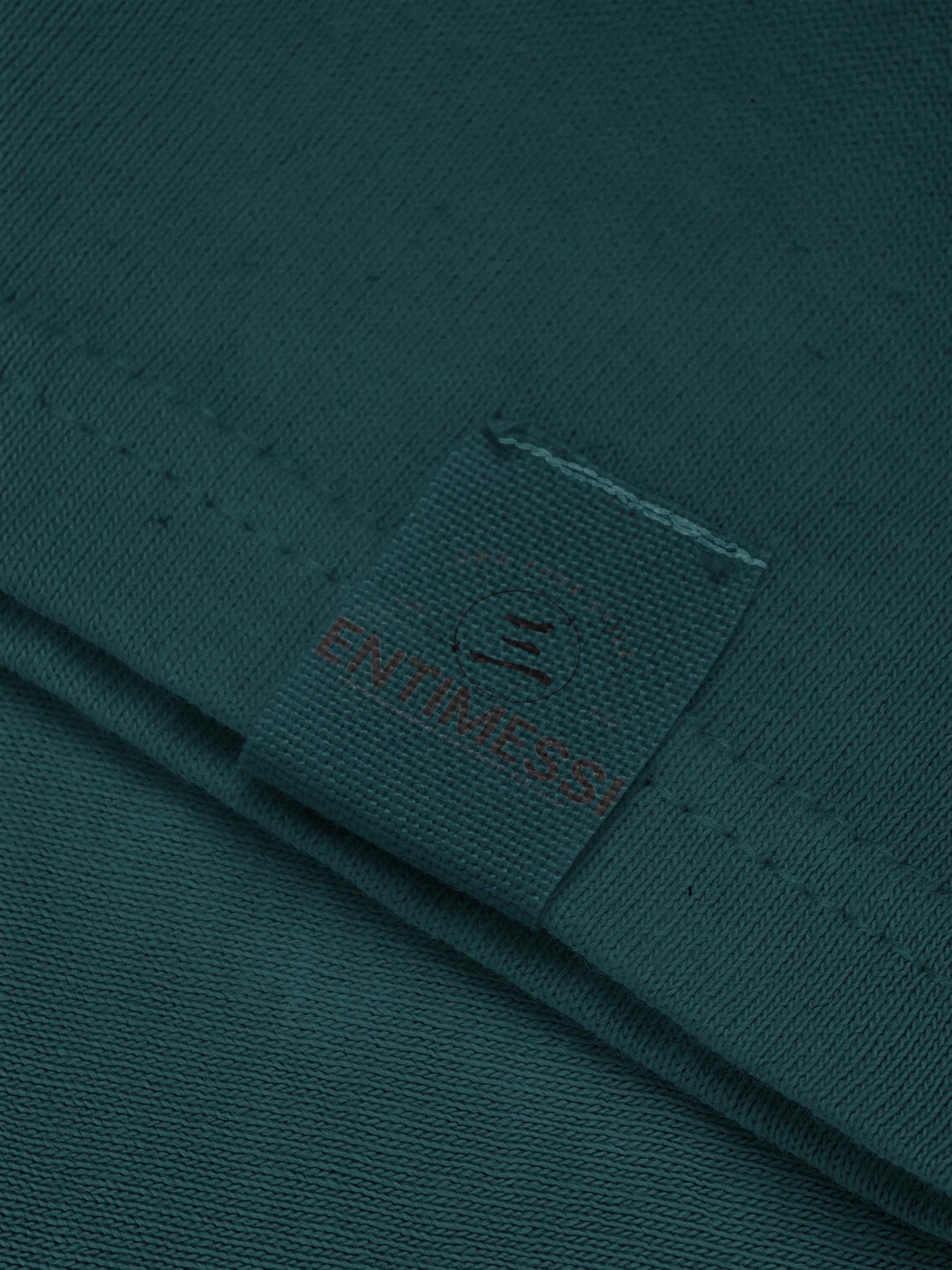 Unisex Oversized Classic Petrol Blue T-Shirt