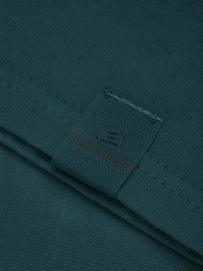 Unisex Oversized Classic Petrol Blue T-Shirt