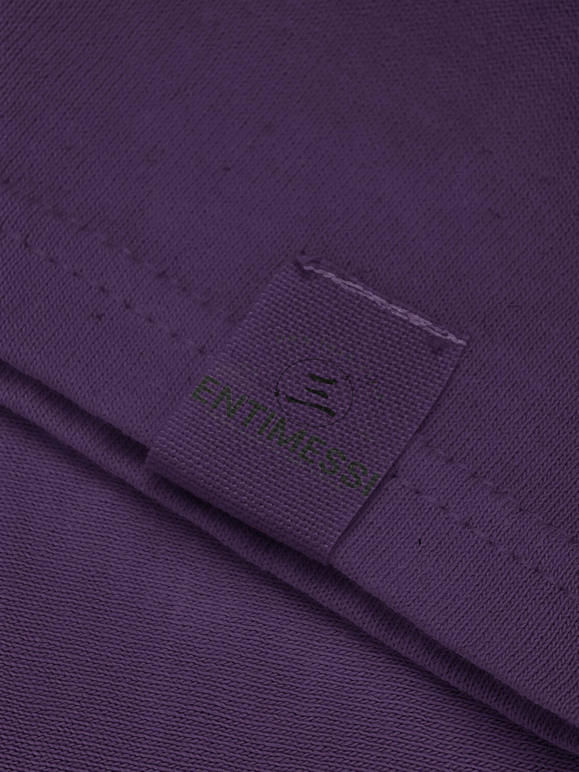 Unisex Oversized Classic Purple T-Shirt