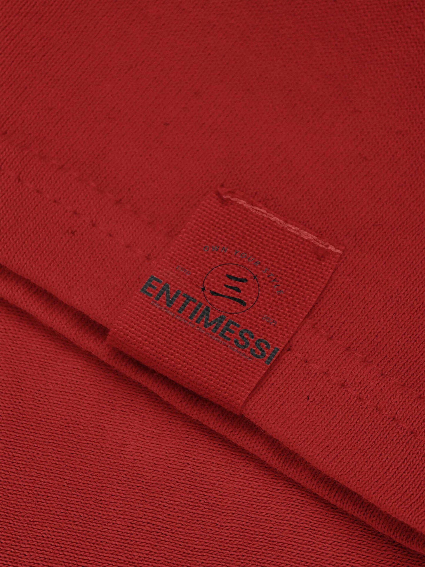 Unisex Oversized Classic Cherry Red T-Shirt