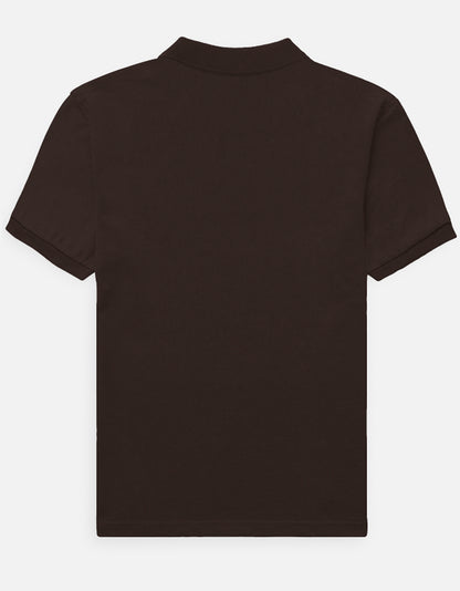 The Essential Unisex Cotton Polo T-Shirt - Grey Melange