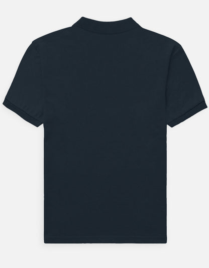 The Essential Unisex Cotton Polo T-Shirt - Grey Melange