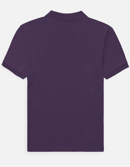 The Essential Unisex Cotton Polo T-Shirt - Grey Melange