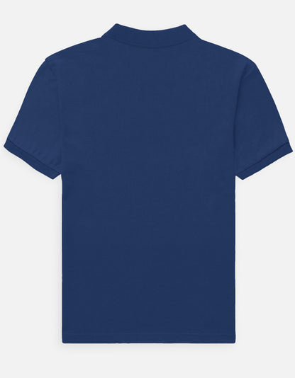 The Essential Unisex Cotton Polo T-Shirt - Grey Melange