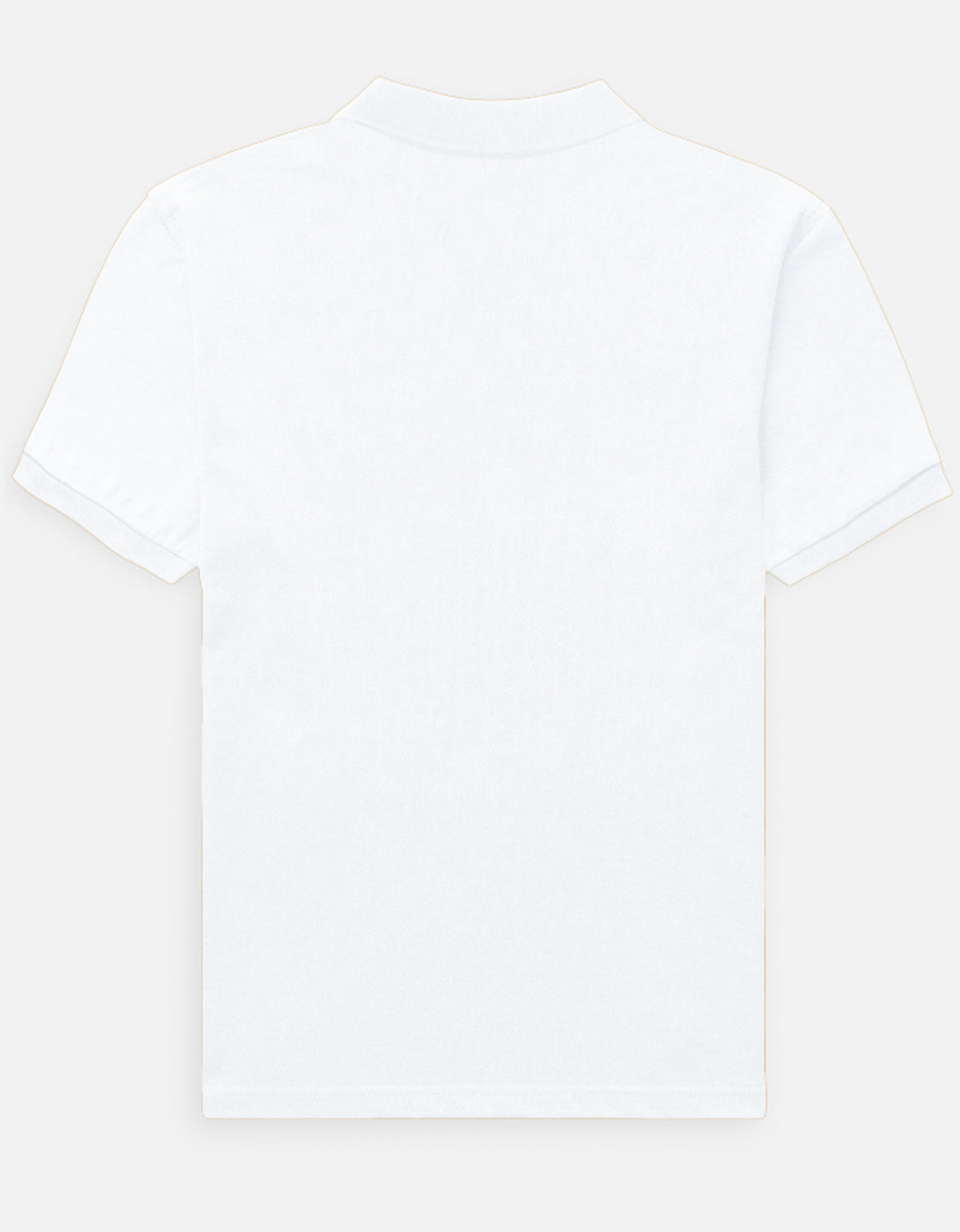 The Essential Unisex Cotton Polo T-Shirt - Grey Melange