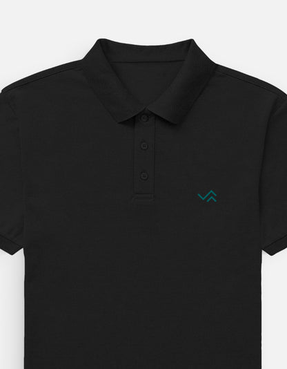 The Essential Unisex Cotton Polo T-Shirt - Grey Melange