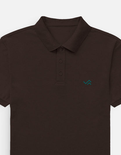 The Essential Unisex Cotton Polo T-Shirt - Grey Melange