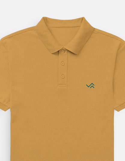 The Essential Unisex Cotton Polo T-Shirt - Grey Melange