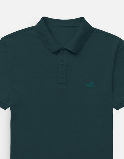 The Essential Unisex Cotton Polo T-Shirt - Grey Melange