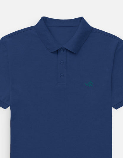 The Essential Unisex Cotton Polo T-Shirt - Grey Melange