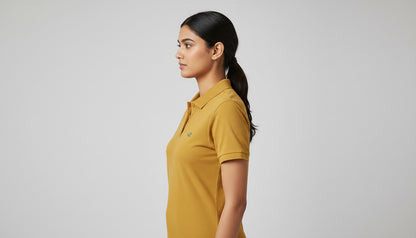 The Essential Unisex Cotton Polo T-Shirt - Grey Melange