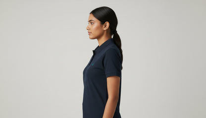 The Essential Unisex Cotton Polo T-Shirt - Grey Melange